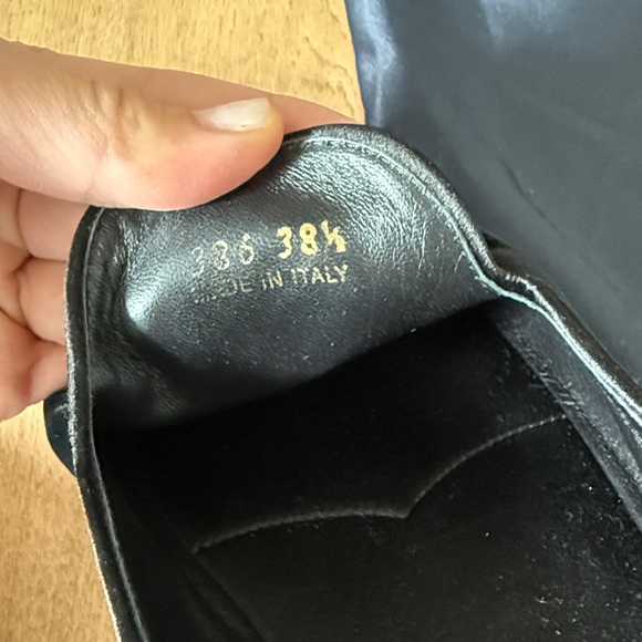 Prada Black Velvet Mules - Picture 4 of 4